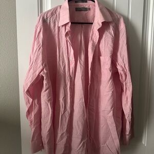 Daniel Cremieux Casual Pink Button Down Shirt